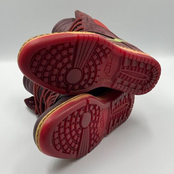 Nike Wmns Dunk Sky High SneakerBoot 'Deep Burgundy' - Picture 8 of 10